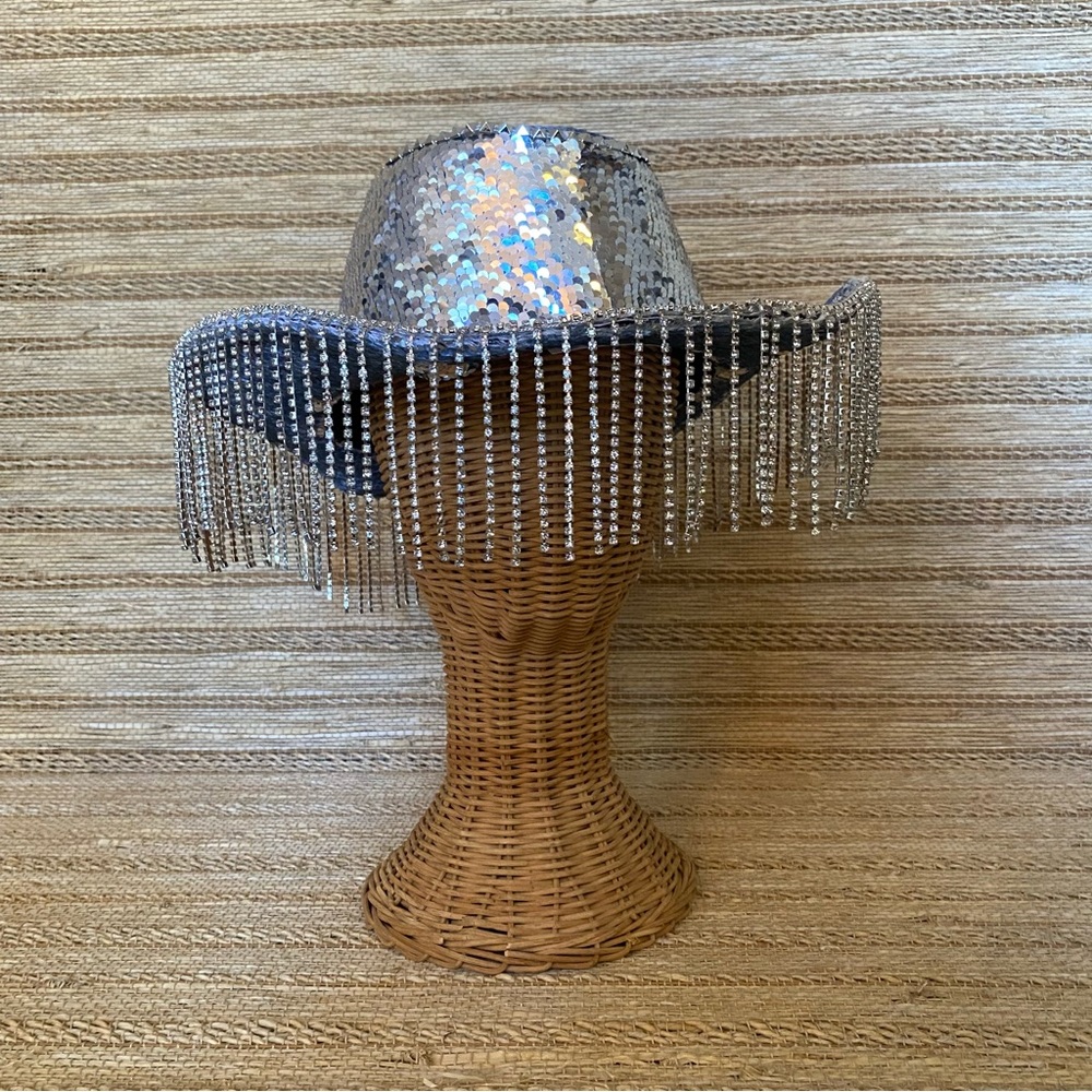Sparkle Fringe Cowboy/Cowgirl Hat